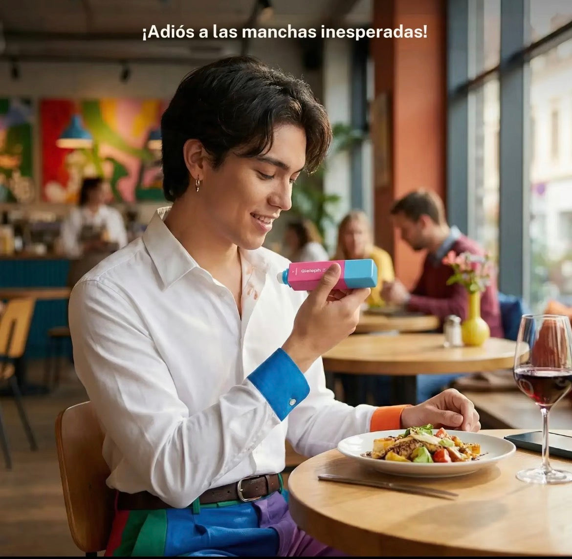 Lápiz Quita-Manchas Portátil 2 en 1 | Limpieza Instantánea y Profunda (30 % de descuento para segundas unidades)