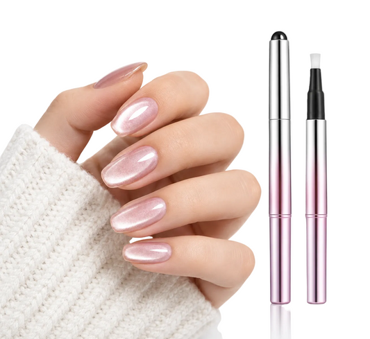 Bolígrafo de Gel para Uñas 3 en 1 con Base, Color y Top Coat (30% en segundas unidades)